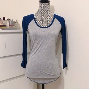 ARITZIA WILFRED FREE Raglan Baseball Long Sleeve